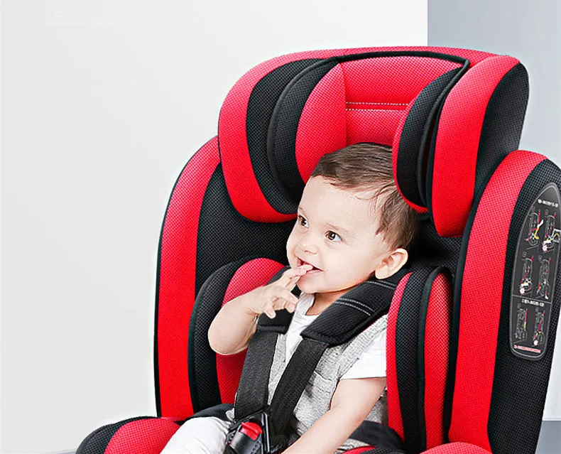 Hot Sale Carmind Child Car Safety Seat for 9 M-12 Y Old with Soft Connector ISOFIX and LATCH Forward-facing Universal Car Seats