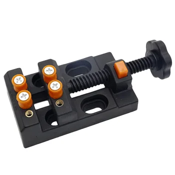 

ABS Plastic Press Vise Clamp Compact Handy Grinding Drilling Holding Jewelry Watch Mini