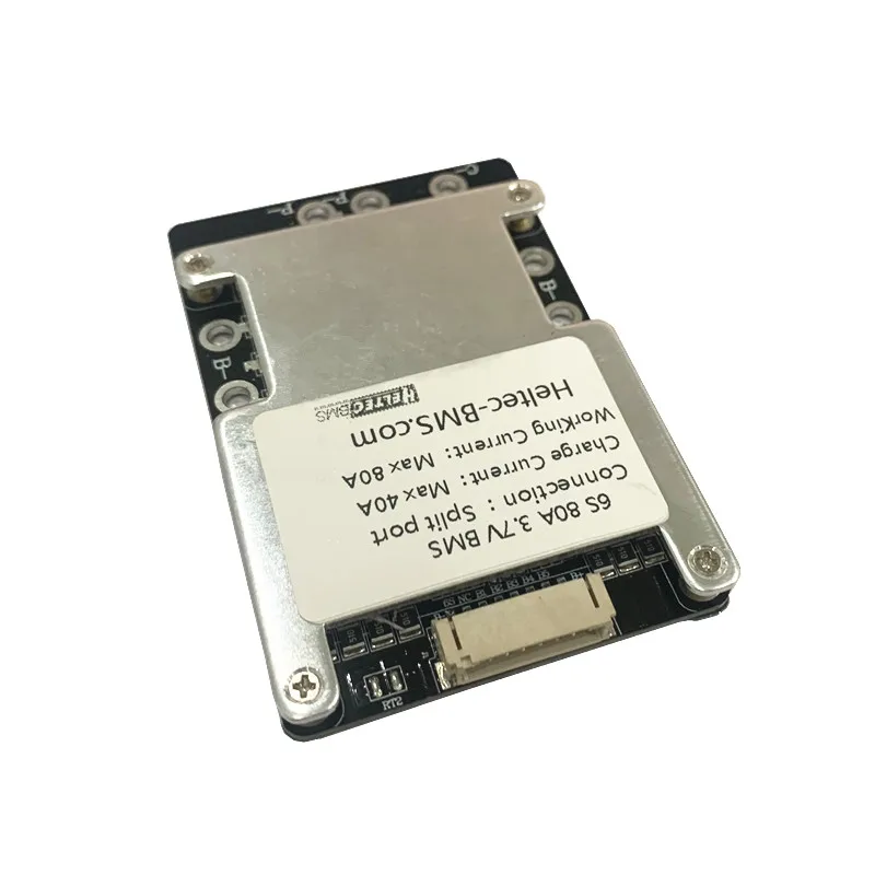 Rachada da Proteção da Bateria do Li-íon do Porto 3.7v para Inversores Pequenos de 1200w Placa - Ciclomotores 24v Bms 6s 80a - Image 3