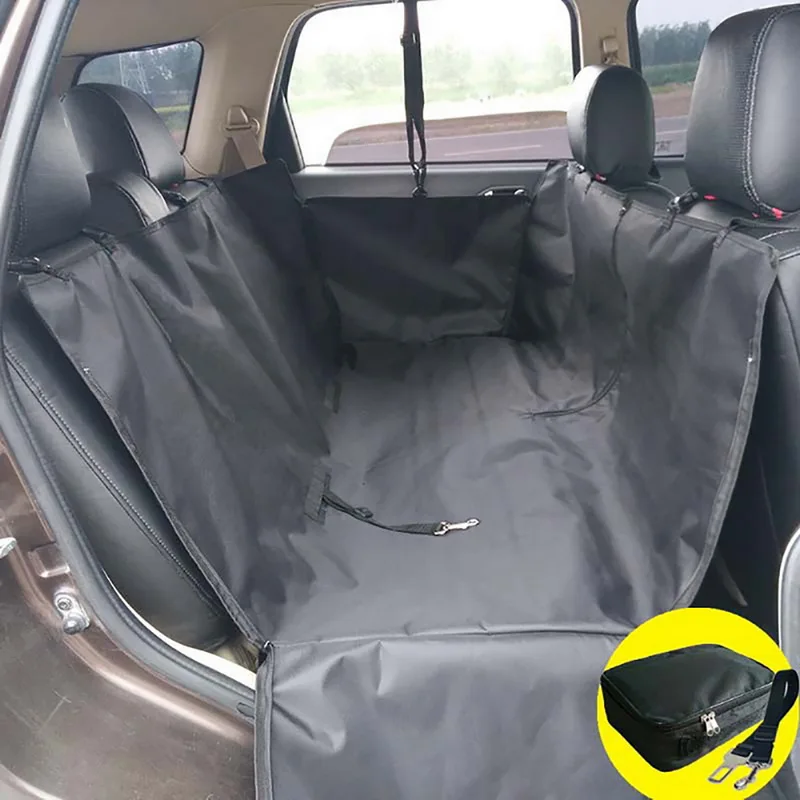 Waterproof Pet Dog Carrier Car Rear Back Seat Mat Pet Dog Car Seat Cover Travel Car Hammock Cushion Protector For Dog Puppy - Цвет: 155x105cx35cm