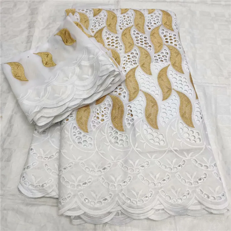 

Swiss lace fabric 2019 embroidery African lace fabrics 100% cotton Dry lace Swiss voile lace in Switzerland 4L12085