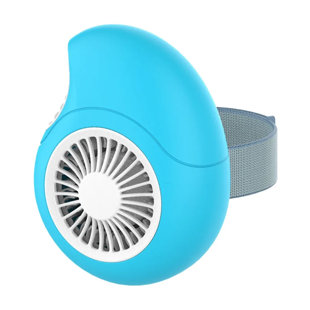 Turbo Портативный мини часы в форме вентилятора USB RechargeableLow Шум портативный