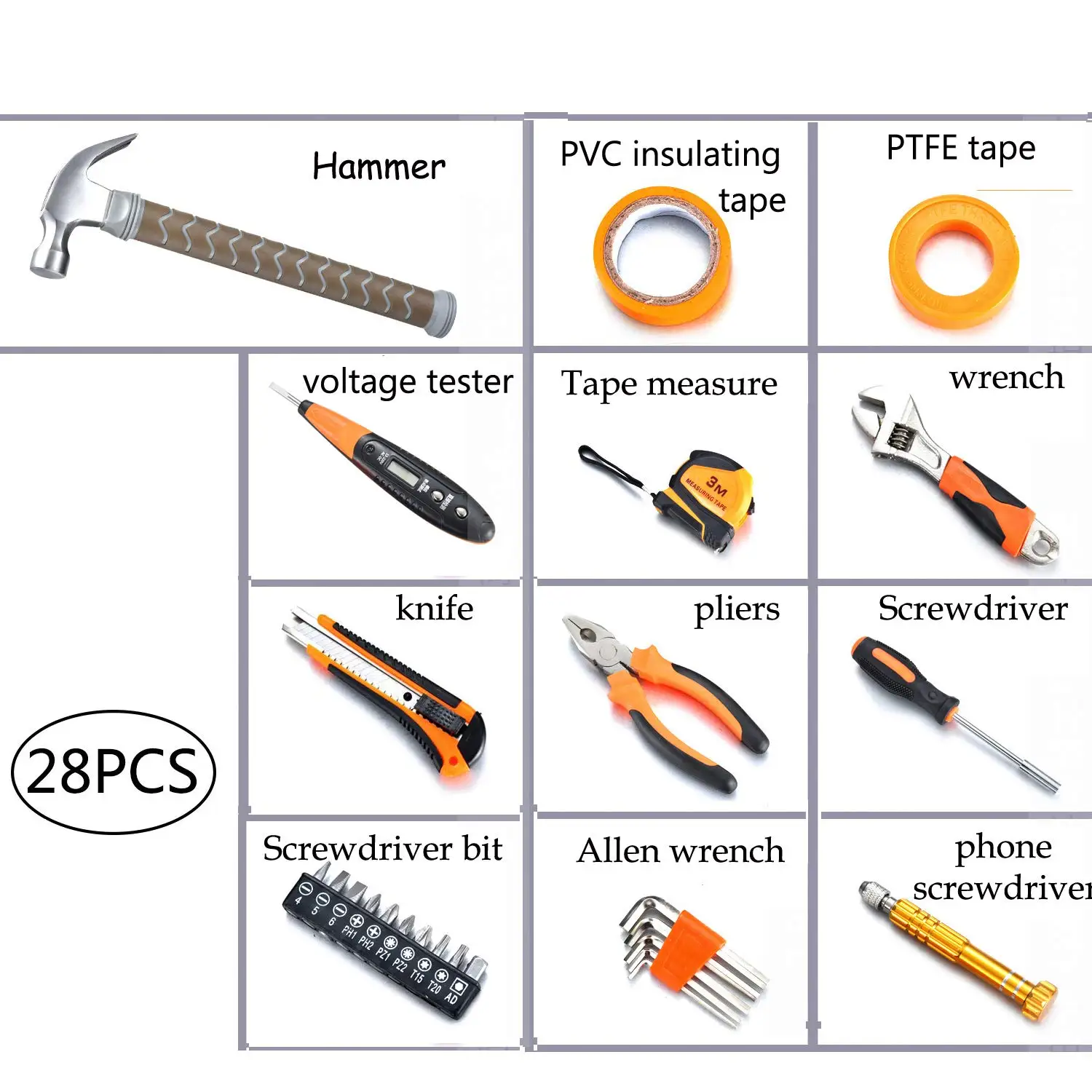 Набор инструментов Thor Hammer набор Battle прочные долговечные инструменты с