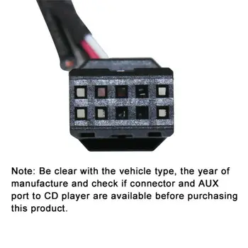 

Parts Audio Cable 10 Pin Bluetooth For BMW E39 E46 E53 3 Series V3.0 New