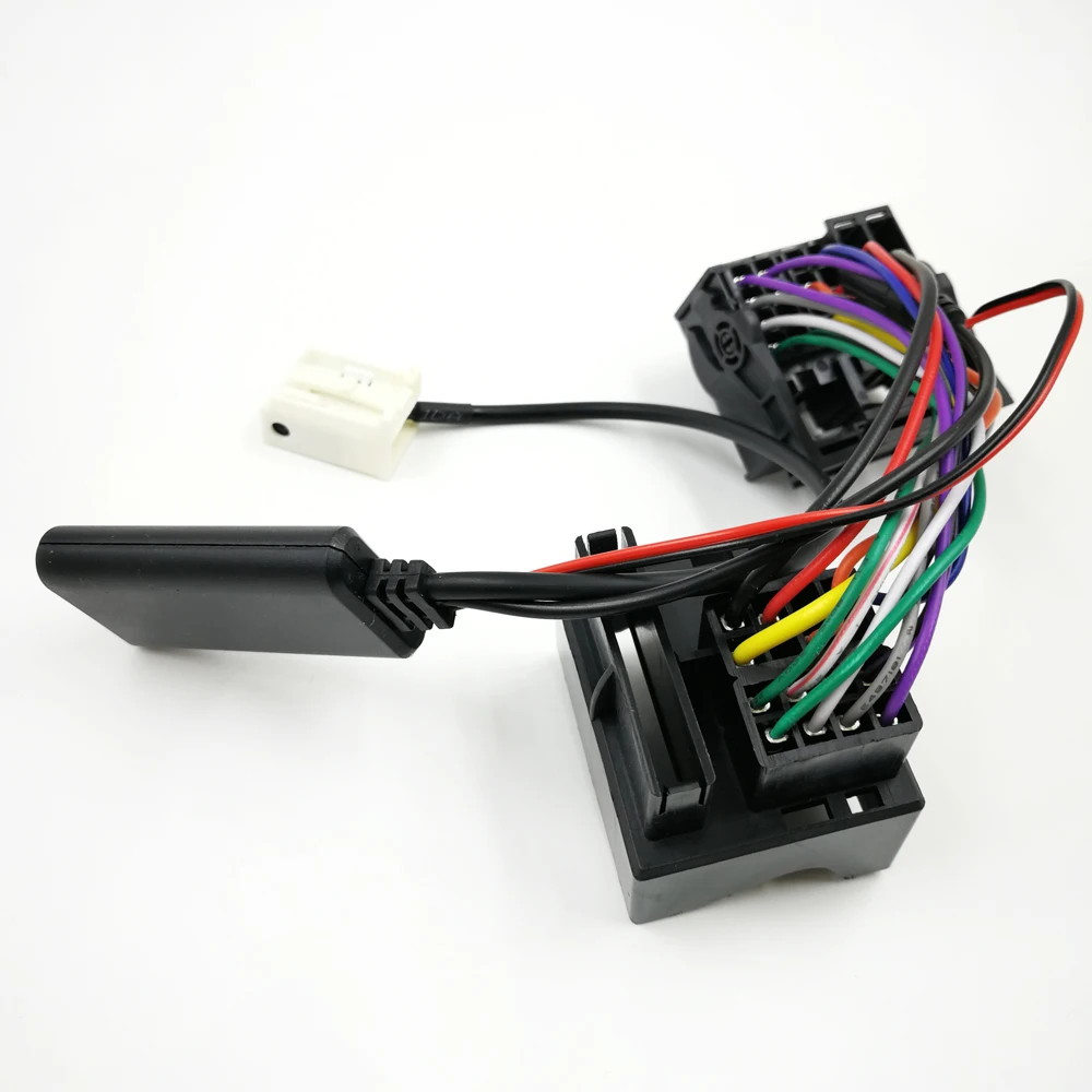Жгут проводов Quadlock Bluetooth вспомогательный кабель адаптер для BMW 2008 2009 E90 E92 E93