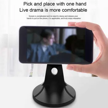 

For Mobile Phone Accessory Aluminum Alloy Portable Adjustable Universal With Magnetic Stickers Non-Slip Tablet Stand Home Office