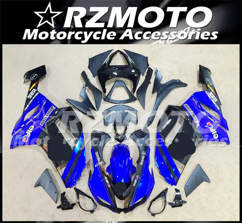 Мотоциклетный обтекатель abs Подходит для Kawasaki ZX6R 636 ZX-6R 2007 2008 корпусные детали пресс-форм Магазин № 0287