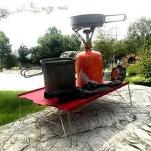 Мини складной алюминиевый стол портативный открытый барбекю кемпинг мебель компьютерный стол