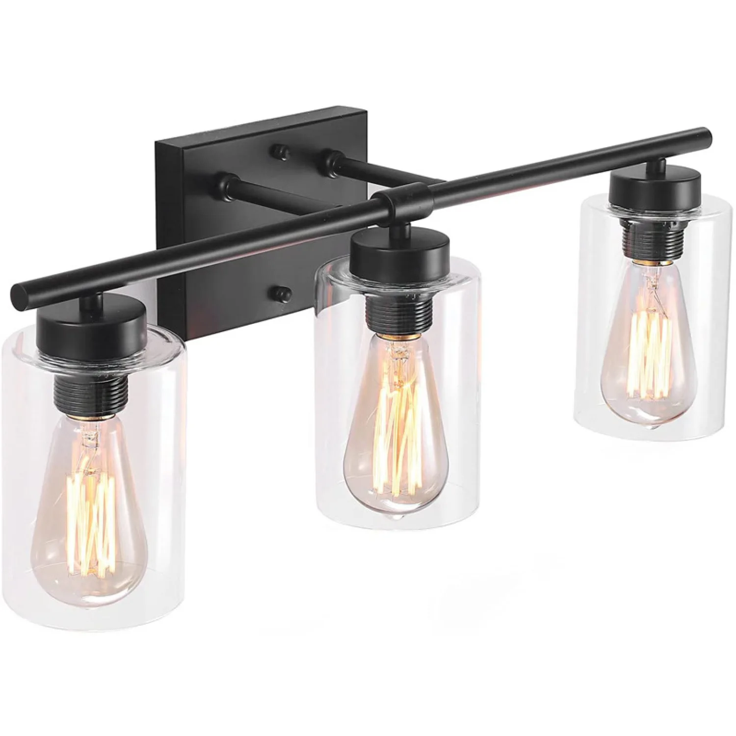 

Retro glass mirror front lamp industrial style bedroom living room restaurant bar wall lamp interior decoration lighting