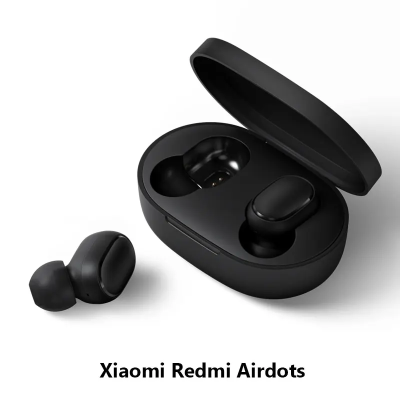 Xiaomi mi AirDots Bluetooth наушники TWS стерео беспроводные наушники-вкладыши Молодежная версия гарнитура бас наушники гарнитура с mi c Handsfree - Цвет: Redmi Airdots.