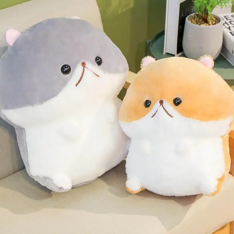 33/43 см для ухода за ребенком для мам kawaii Angry Хомяк Плюшевые игрушки Мягкая Подушка для животных плюшевая Милая диванную подушку для детей детские подарки на день рождения