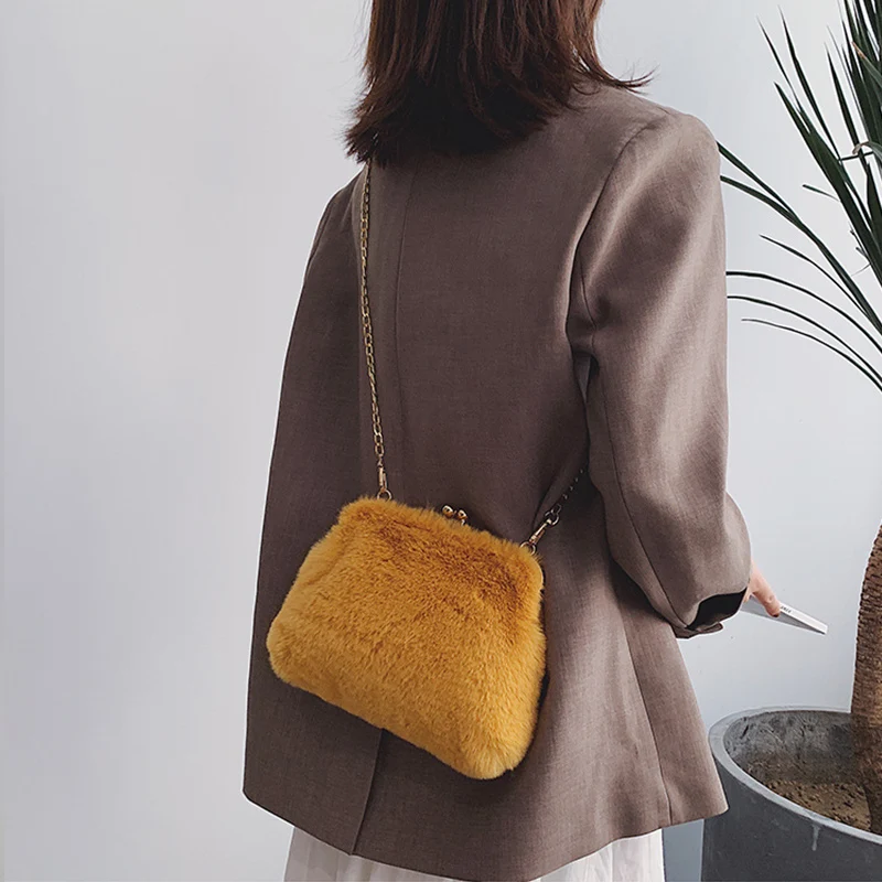 Solid Women's Shoulder Bag Female Handbag Small Totes Designer Messenger Fashion Chain Hasp Leopard Clutch New Women Bags