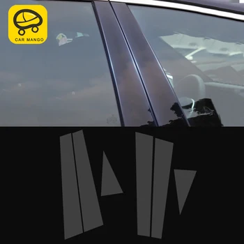 

CarManGo For Audi Q5 B8 B9 2012-2017 Car Styling Car Body Middle Column Film Protector Cover Trim Sticker Interior Accessories