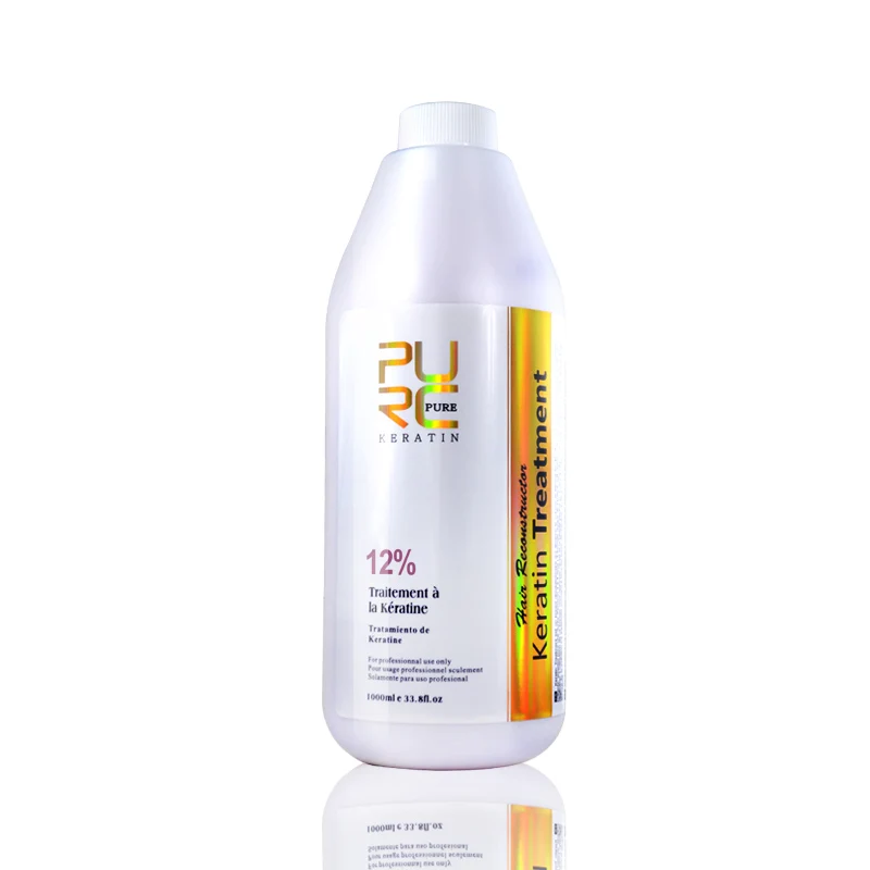 12% фиксированных формалином парафином бразильский кератин выпрямления волос