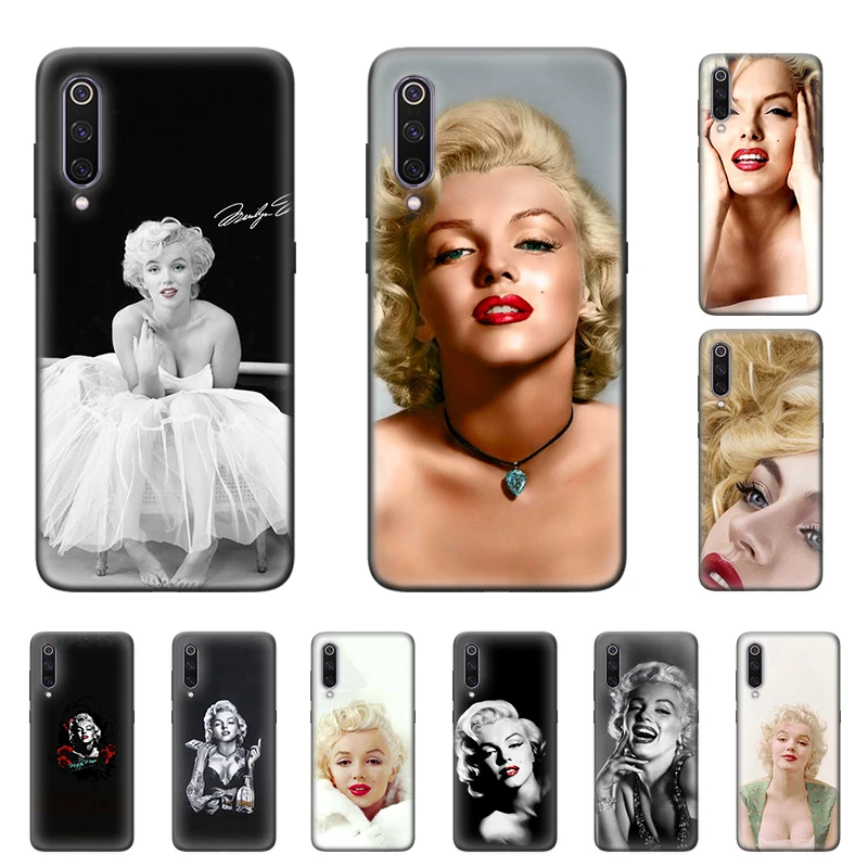 

Marilyn Monroe Silicone Phone Case For Xiaomi Redmi Note 8 8A 8T 8Pro 7 7A 7S 6 6A 6Pro K20 K20Pro Pocophone F1 Cover