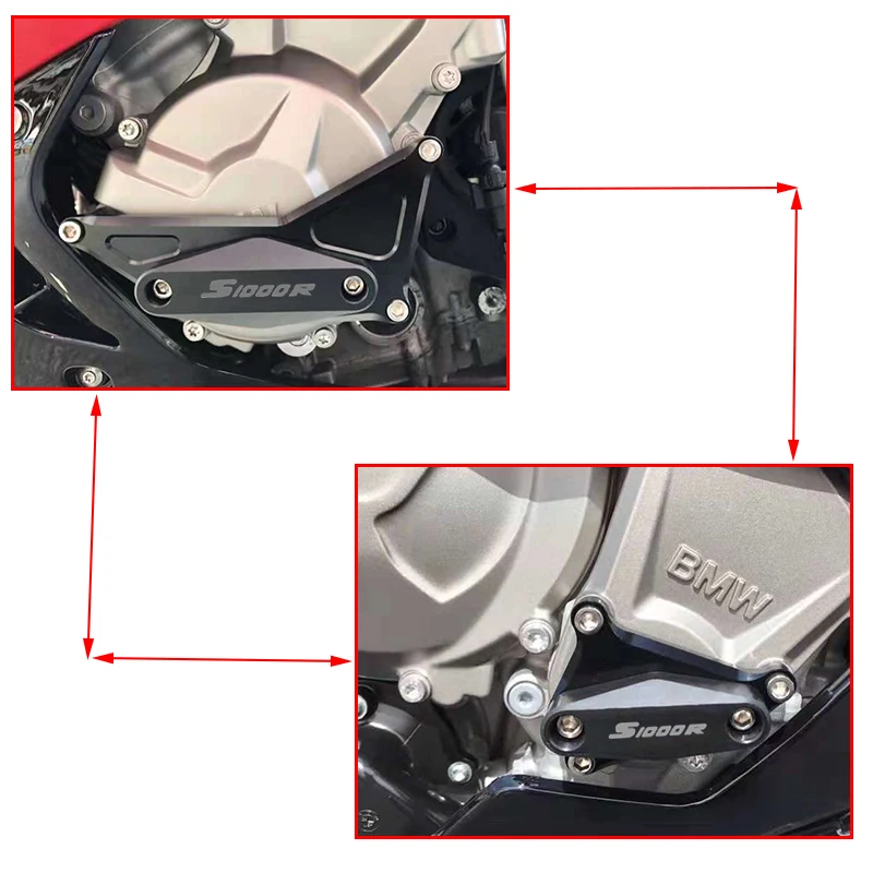 Для BMW S1000R S1000RR S1000XR S 1000 R/RR/XR HP4 мотоцикл CNC POM рамка слайдера статора двигателя