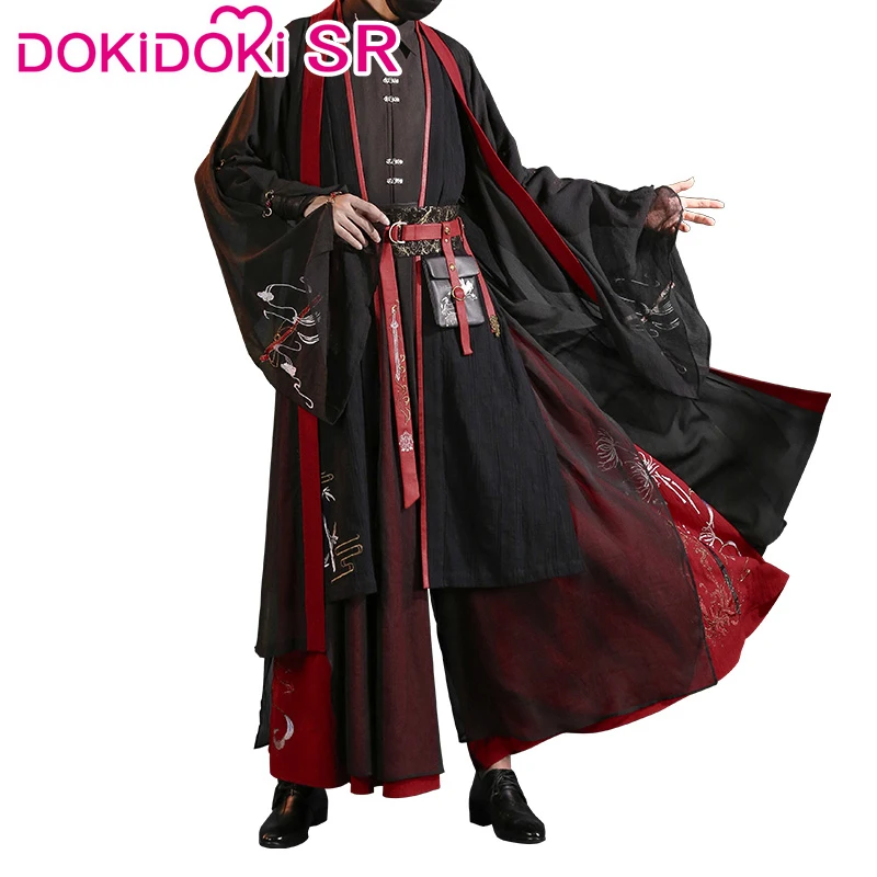 Предпродажа DokiDoki Mo Dao Zu Shi Косплей Wei Wu Xian косплей костюм для мужчин Wei Wuxian Mo Dao Zu Shi Косплей