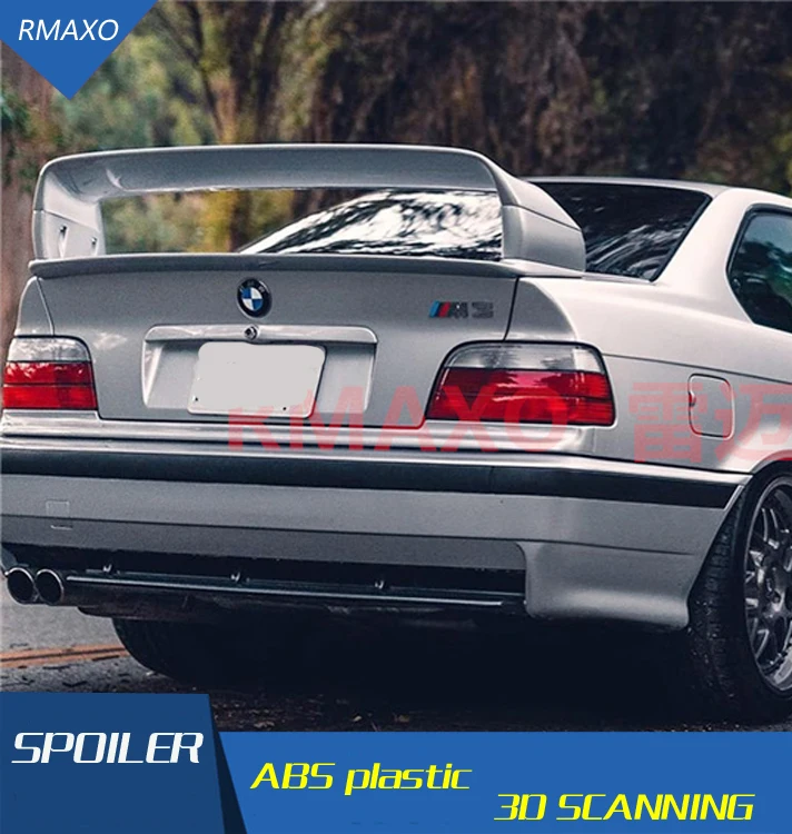 For E36 Spoiler 20062018 Bmw E36 Spoiler 4d Abs Plastic Material Car