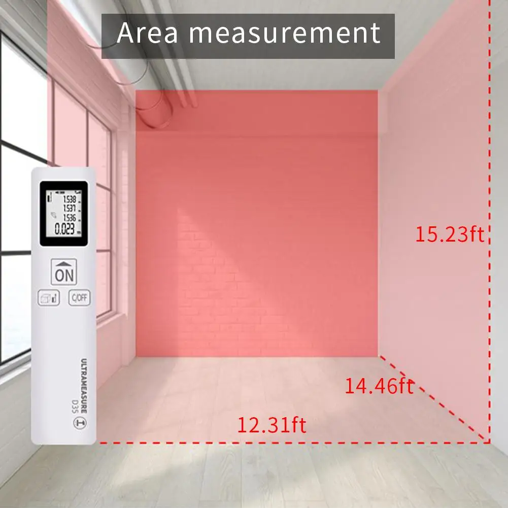 D35-Mini инфракрасный дальномер измерительный прибор Высокоточный Ручной номер электронная линейка 30 метров