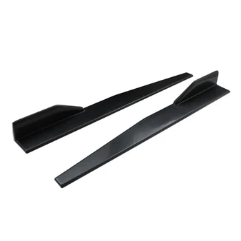 

Car universal small side skirts heighten thickened reinforced blade side skirt flank