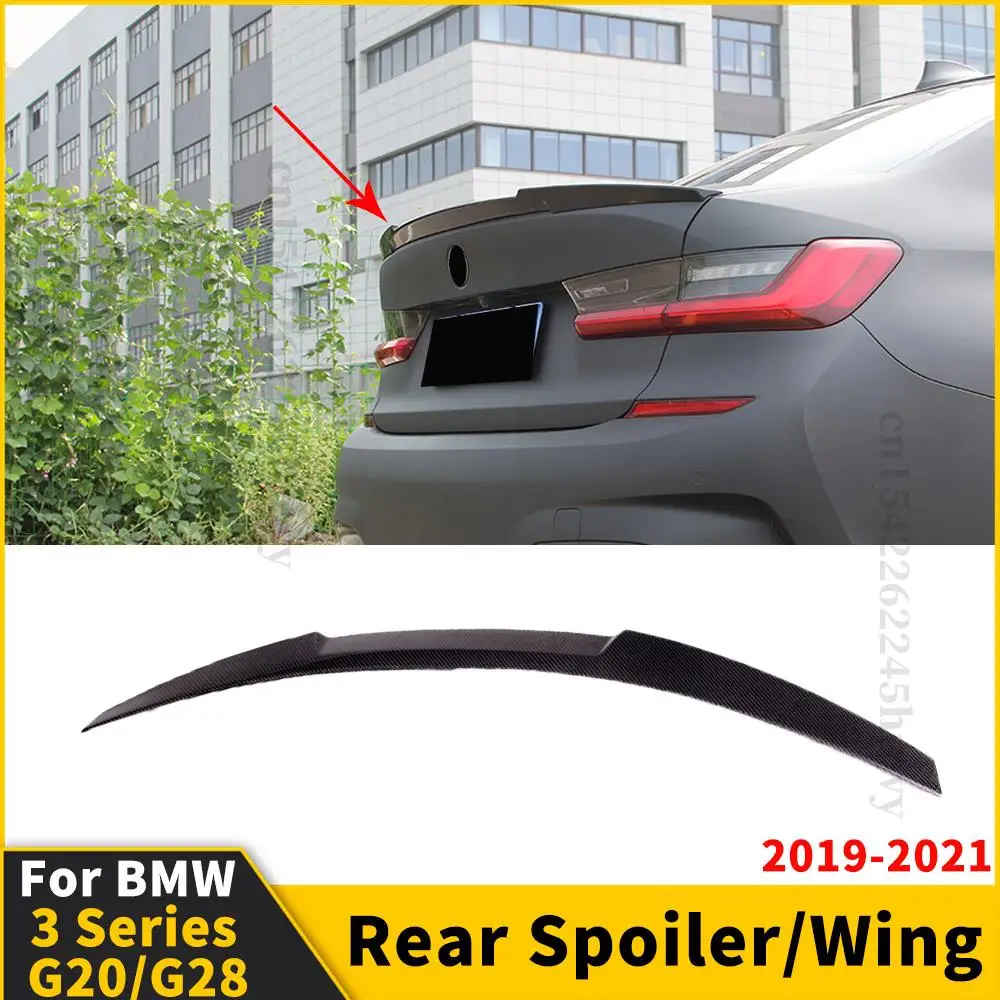 

Roof Rear Spoiler Wing Tail Air Deflector Body Kit Decoration High Quality Facelift For BMW 3 Series G20 G28 2019 2020 2021