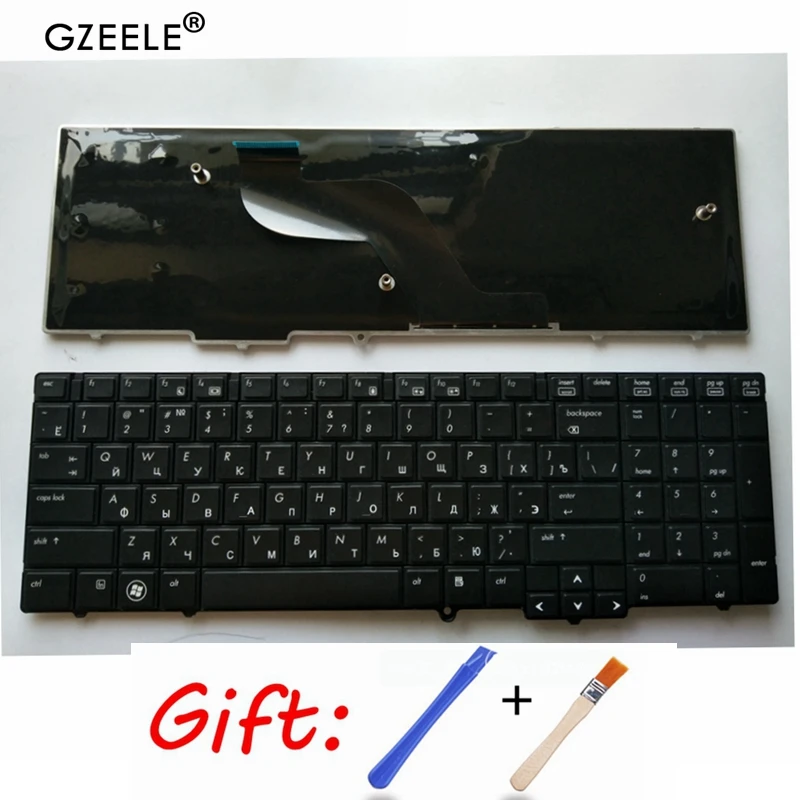 Русская клавиатура для ноутбука HP Compaq Probook 6540B 6545B 6550B 6555B 6540 6545 609877-251 613386-251 RU раскладная клавиатура