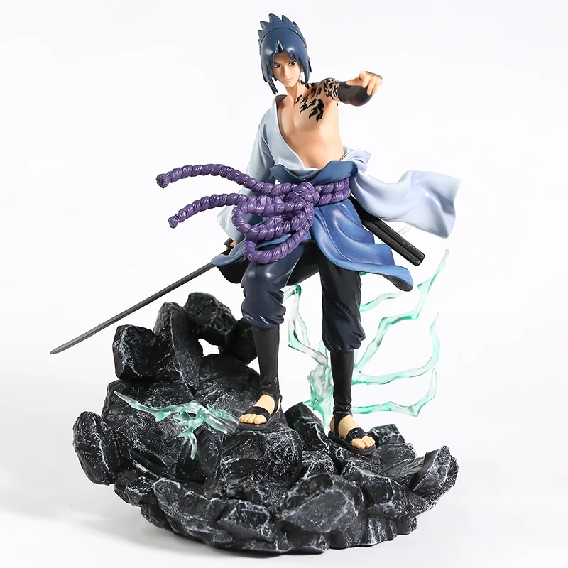 Аниме Наруто Shippuden GK Uchiha Sasuke Amaterasu raisetsu Kakashi WSD Коллекционная модель ПВХ фигурка коллекция игрушек