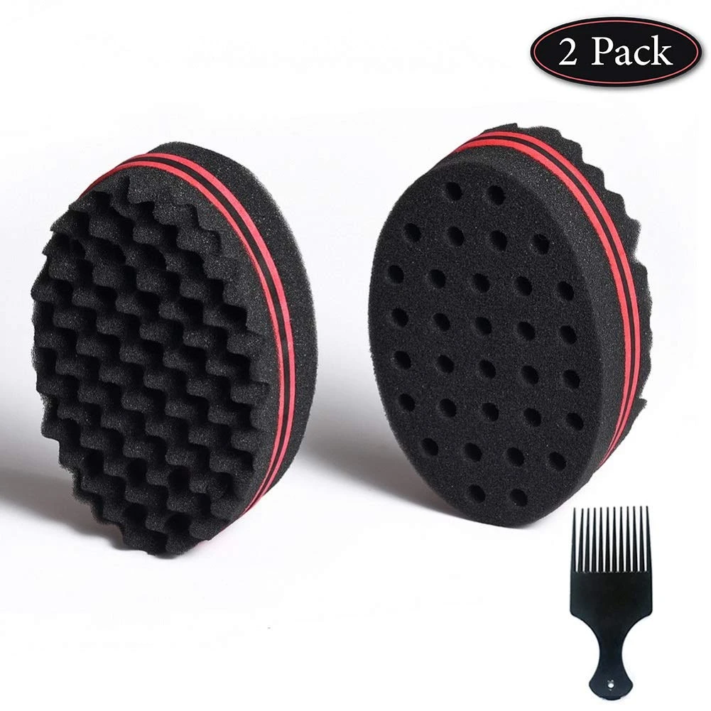 Curly Hair Sponge Magic Hairdresser Brush Hair Weaving Twist Sponge Curling  Sponges Styling Tools Coils Braids - Braiders - AliExpress