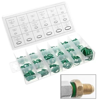 

Rubber Sealing Ring Airless Sprayer Spray Gun Green 18 Sizes 270pcs Sprayers Aprons Repair Kits Rubber O-Ring Sealing Gasket