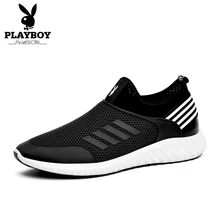 PLAYBOY Новая мужская обувь спортивные носки в форме кед дышащая сетчатая повседневная обувь кроссовки легкие слипоны Tenis zapatillas hombre