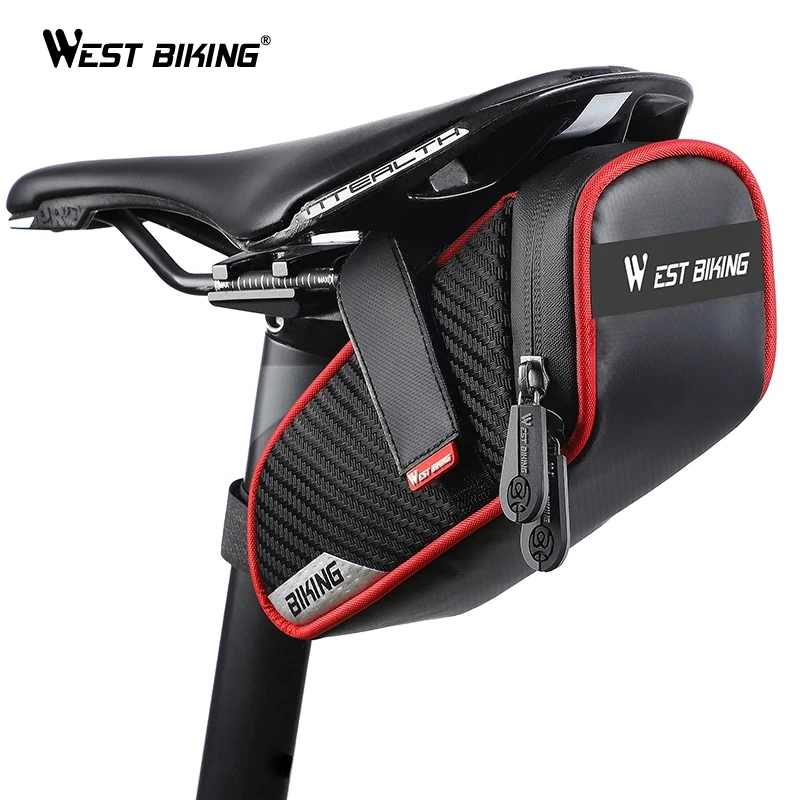 WEST BIKING портативная велосипедная сумка водонепроницаемая для хранения седло с
