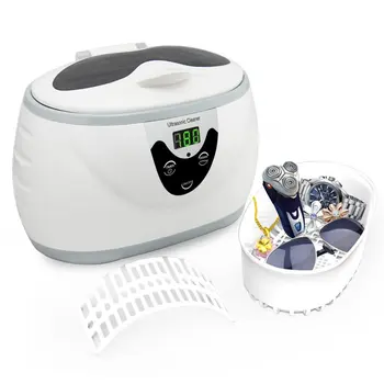 

Jewelry Watch Glasses Denture Ultrasonic Cleaner Household Ultrasonic Cleaner Digital Control Cooling Hole