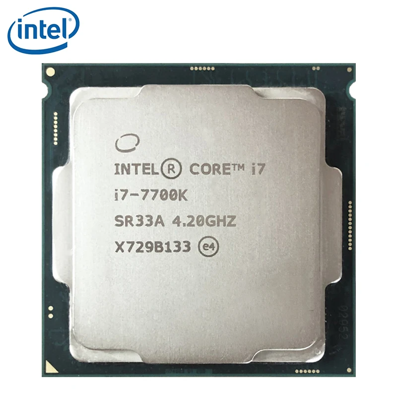Процессор Intel Core 1151 четырехъядерный процессор 4 2 ГГц 8-ниточный LGA 7700 91 Вт 14nm i7 K 100%