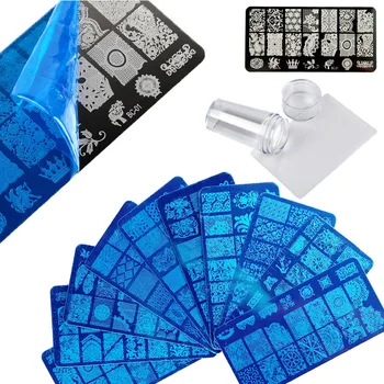 

Nail Products Printing Plate Wholesale DIY Transfer Tools Printing Nail Oil Glue Seal Cover Printing Plate