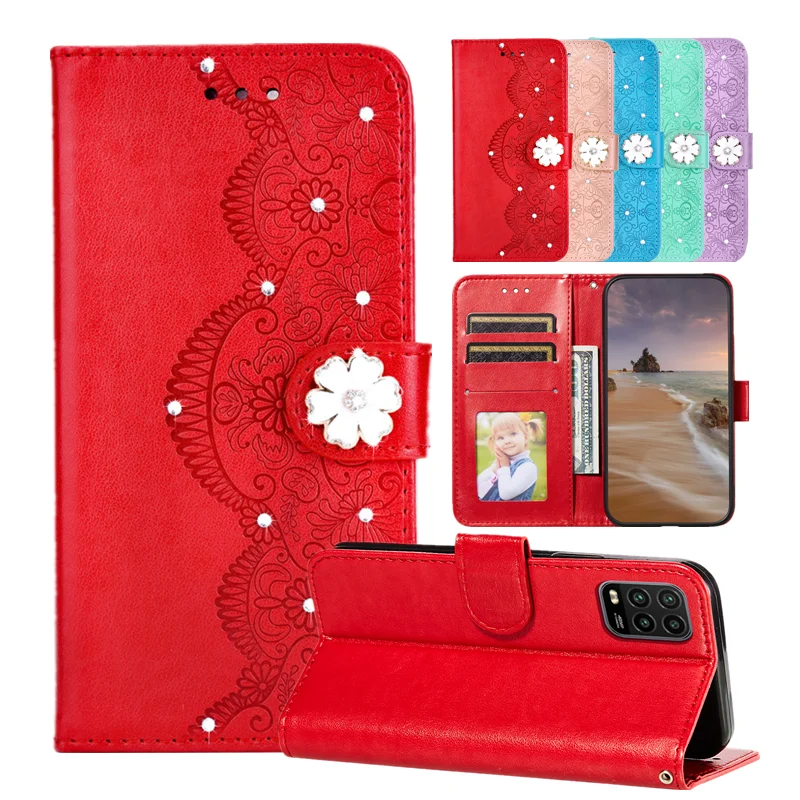 

Phone Cover For Xiaomi Mi 10T 9T 9 Note 10 A2 Lite A3 Poco F2 X2 X3 Nfc For Redmi 9A 9AT 9i 9C Note 9S 9 Pro Max Leather Case