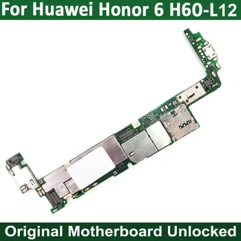 

HAOYUAN.P.W Original Housing Work Unlocked Mainboard Motherboard Circuits FPC For HUAWEI Honor 6 H60-L12 H60-L02 Tested