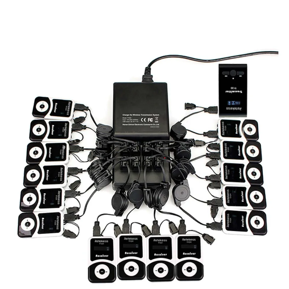 

Wireless Tour Guide System Audio Microphone Language Translation System For Worship Silent Conference Museum Guiding