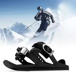 Мини лыжные коньки регулируемые портативные прочные уличные снежные парки Короткие лыжные оборудование высокое качество сноуборд сапоги