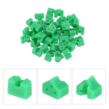 

40 Pcs Silicone Dental Add-On Wedges Dental Material Sectional Contoured Wedges for Teeth Filling Oral Hygiene Dental Tools