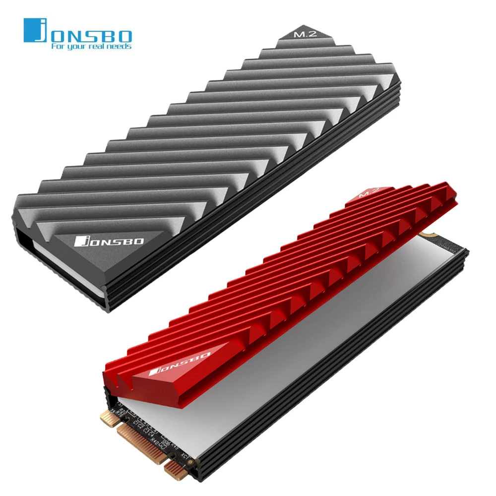 JONSBO M.2 SSD NVMe Heat Sink heatsink M2 2280 SSD Hard Disk Aluminum