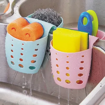 

1 sink sponge storage drain bag portable large capacity storage bag saddle fashion sponge storage drain bag kitchen supplies