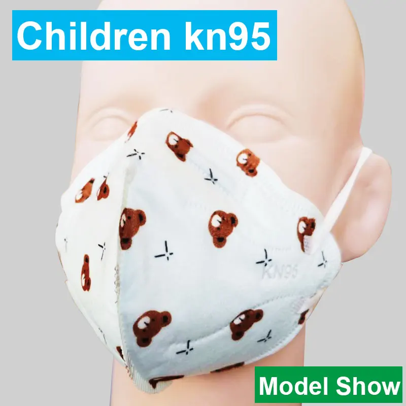 Kid Face Masks Children KN95 Mask Child Mascarilla FFP2 Masks Mouth Caps Kid KN95 Mascarillas Children Mask Masque Protective 3