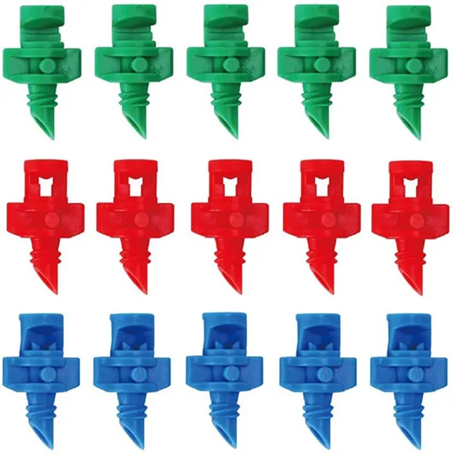 100 Pcs 90/180/360 Fokos Egyszerű Refrakciós Fúvókák Kerti Sprinkler Kiváló Minőségű Gyümölcsfa Öntözési Kertészeti Köd Permetező - Image 2