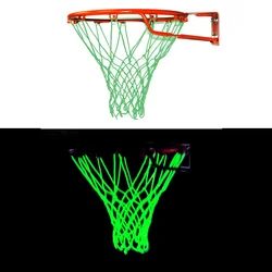 Light Up Basketball Net Heavy Duty Basketball Net Replacement Outdoor Shooting Trainning Glowing Light Luminous Basketball Net