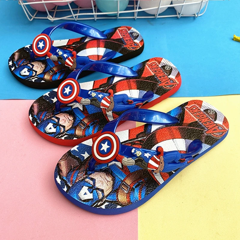 Marvel Flip Flops/Sandals | Captain america merchandise, Captain america, Captain  america shield