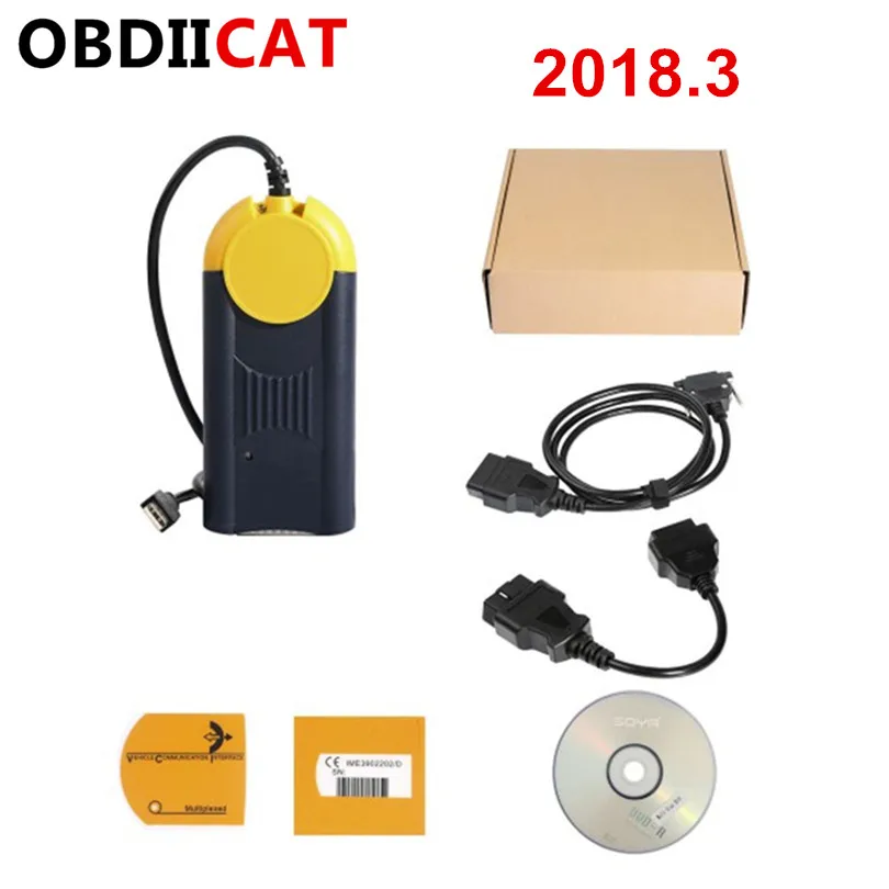 Горячая Мульти Diag J2534 V2018.3 пройти через OBD2 устройство мульти-Diag доступ J2534 интерфейс автомобиля диагностический инструмент