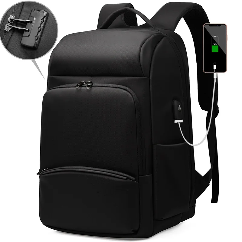 

Wear-Resistant Backpack USB Charging Large Capacity Travel Bag Oxford Cloth Bag Anti-Theft Computer Bag Backpack Men's