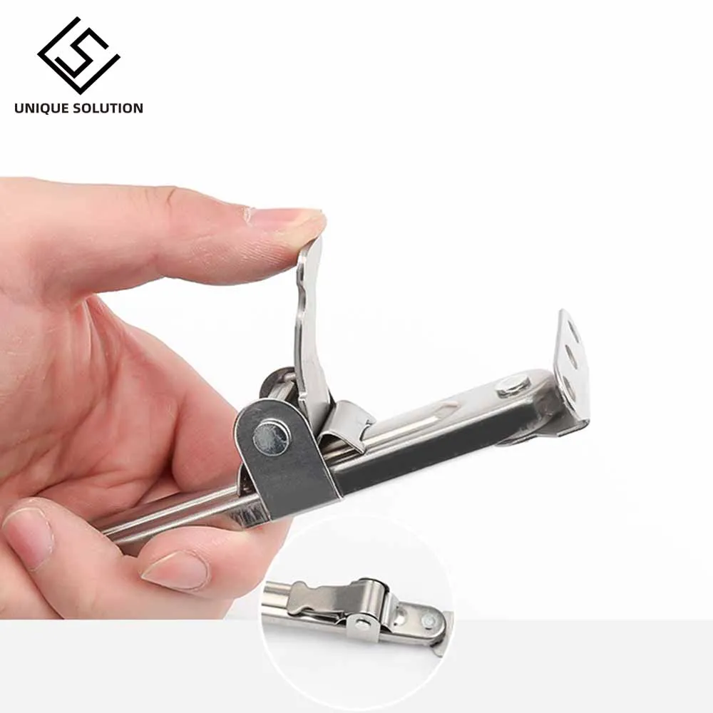 Stainless steel telescopic wind support window limiter angle controller gusset fixed sliding support door and window Accessories