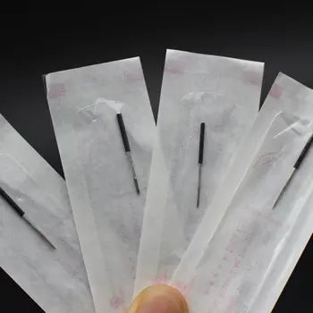 

50 pcs Disposable Microblading needle eyebrow fog blades Round Shape 3R 5R For Permanent Makeup Manual Tattoo Needles Supply