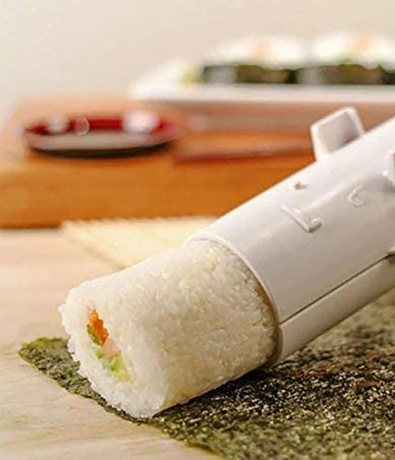 Машина для приготовления суши роликовая форма риса Bazooka инструмент овощей мяса